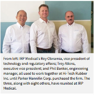 Ex-Hi-Tech Rubber employees reunite at IRP Medical