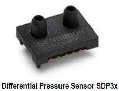 New Versions of the World’s Smallest SDP3x Differential Pressure Sensor