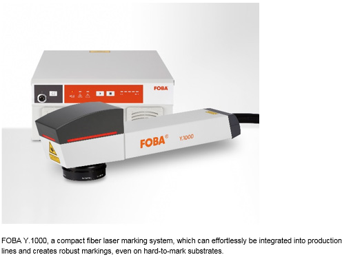 High Laser Power for Robust Part Marking –  FOBA Introduces a 100-Watt Fiber Laser
