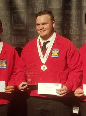 Gold Medal Win Propels Tegra Medical Co-op to National SkillsUSA Competition