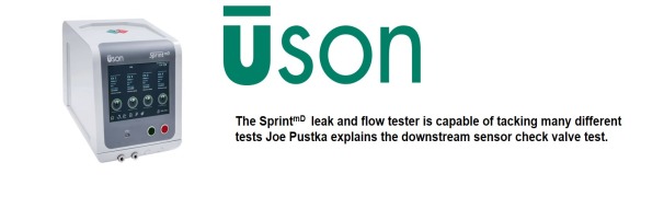 Sprint<sup>mD</sup> Leak Tester – The Check Valve Test