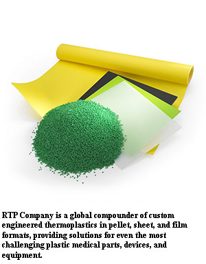 RTP Company Offers Thermoplastic Solutions for Medical Devices and Equipment