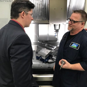 Michigan Senator Michael MacDonald Visits PTI Engineered Plastics