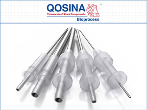 Qosina Adds OneShot™ Single-Use Filling Needles from Overlook Industries to Its Bioprocess Components Portfolio