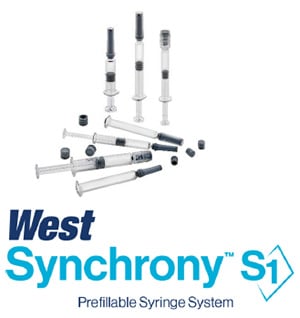 West Synchrony™ S1 Prefillable Syringe System Commercially Available at Pharmapack