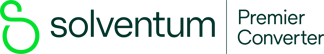 Solventum Premier Converter