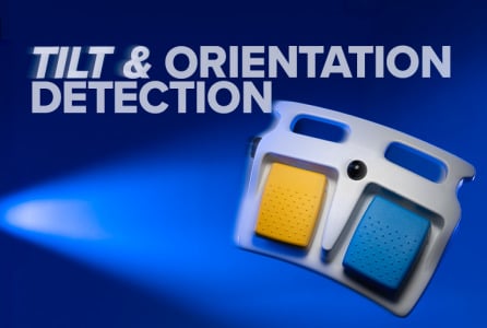 Tilt Detection and Orientation Protection in Medical Foot Switches
