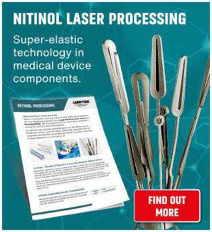 Nitinol Laser Processing