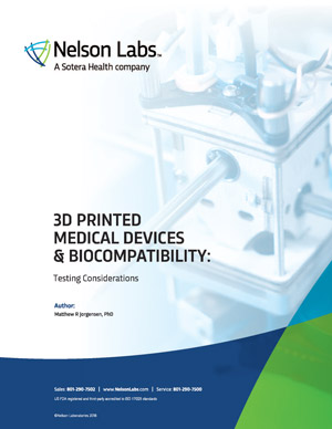 3D Printed Medical Devices and Biocompatibility