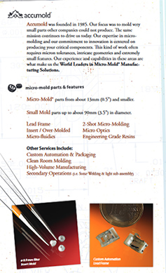 Accumold - Corporate Brochure