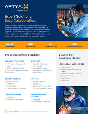 Aptyx Fact Sheet