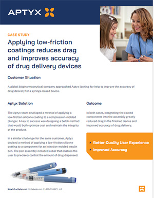 CASE STUDY: Coating Solution Syringe-Based Device