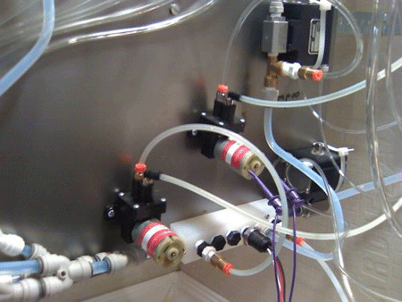 SP2210 Liquid Pumps in Empowermate Systems Test Lab