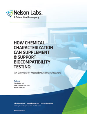 How Chemical Characterization Can Supplement & Support Biocompatibility Testing