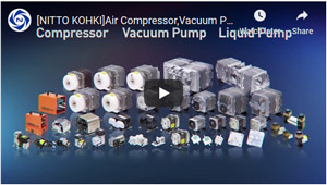 [NITTO KOHKI]Air Compressor,Vacuum Pump, Liquid Pump