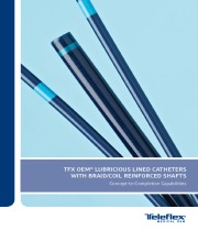 TFX OEM® Lubricious Lined Catheters with Braid/Coil Reinforced Shafts