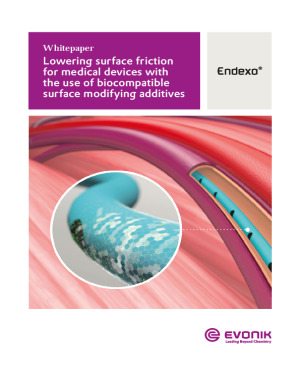 Lowering surface friction for medical devices with the use of biocompatible surface modifying additives