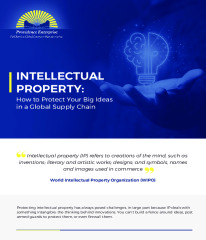INTELLECTUAL PROPERTY: How to Protect Your Big Ideas in a Global Supply Chain