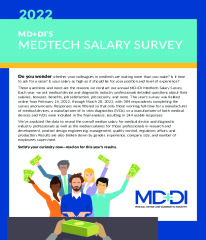 Medtech Salary Survey 2022