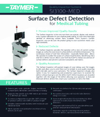 SI3100 MED Surface Defect Detector