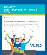 Medtech Salary Survey 2017